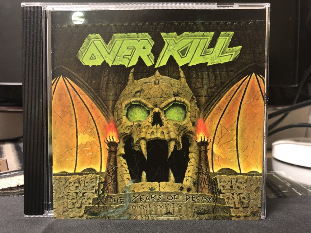 Overkill - The Years of Decay CD Photo