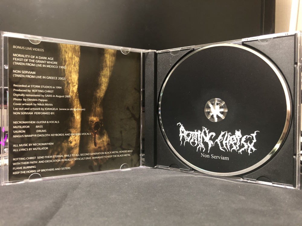 1994 ROTTING CHRIST Non Serviam Full Album 