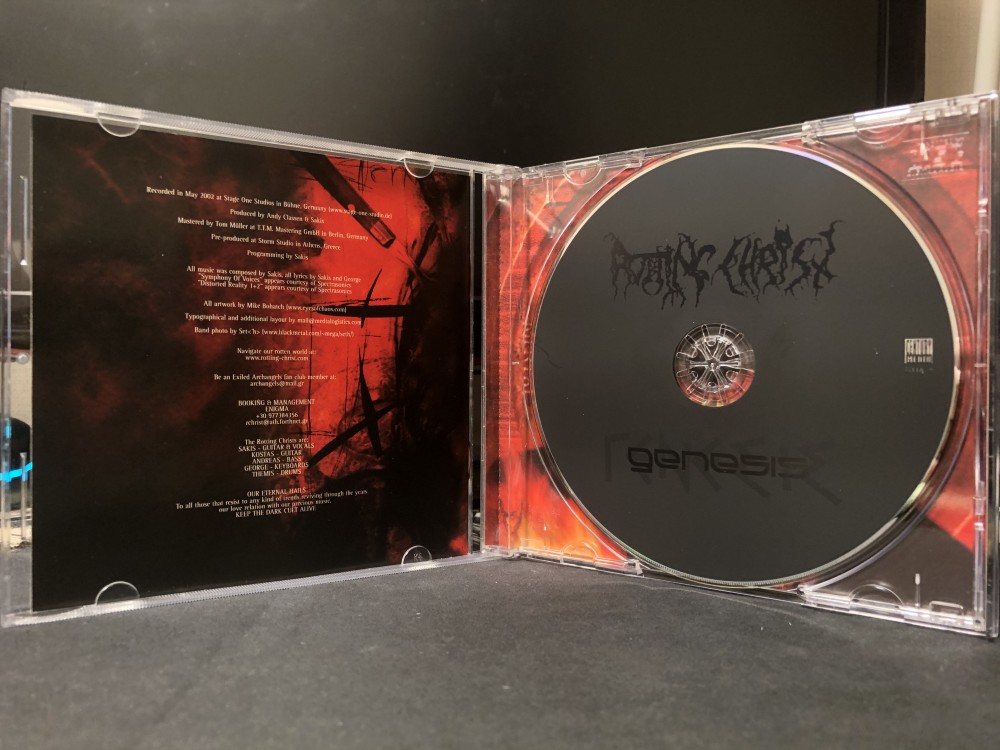 Rotting Christ - Genesis CD Photo