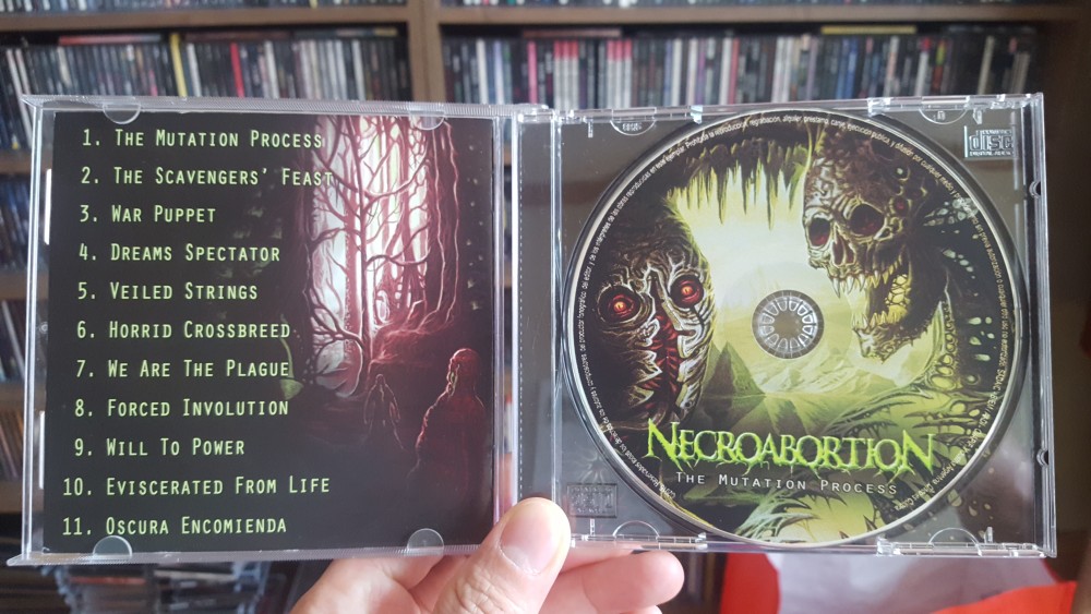 Necroabortion - The Mutation Process CD Photo