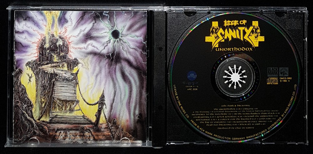 Edge of Sanity - Unorthodox CD Photo