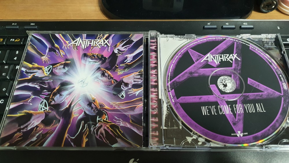 Anthrax - We've Come for You All CD Photo