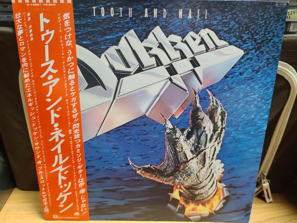 Dokken Tooth and Nail Original Cover Art - wide 8