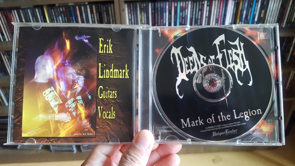 Deeds of Flesh - Mark of the Legion CD Photo