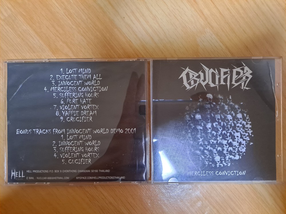 Crucifier - Merciless Conviction CD Photo
