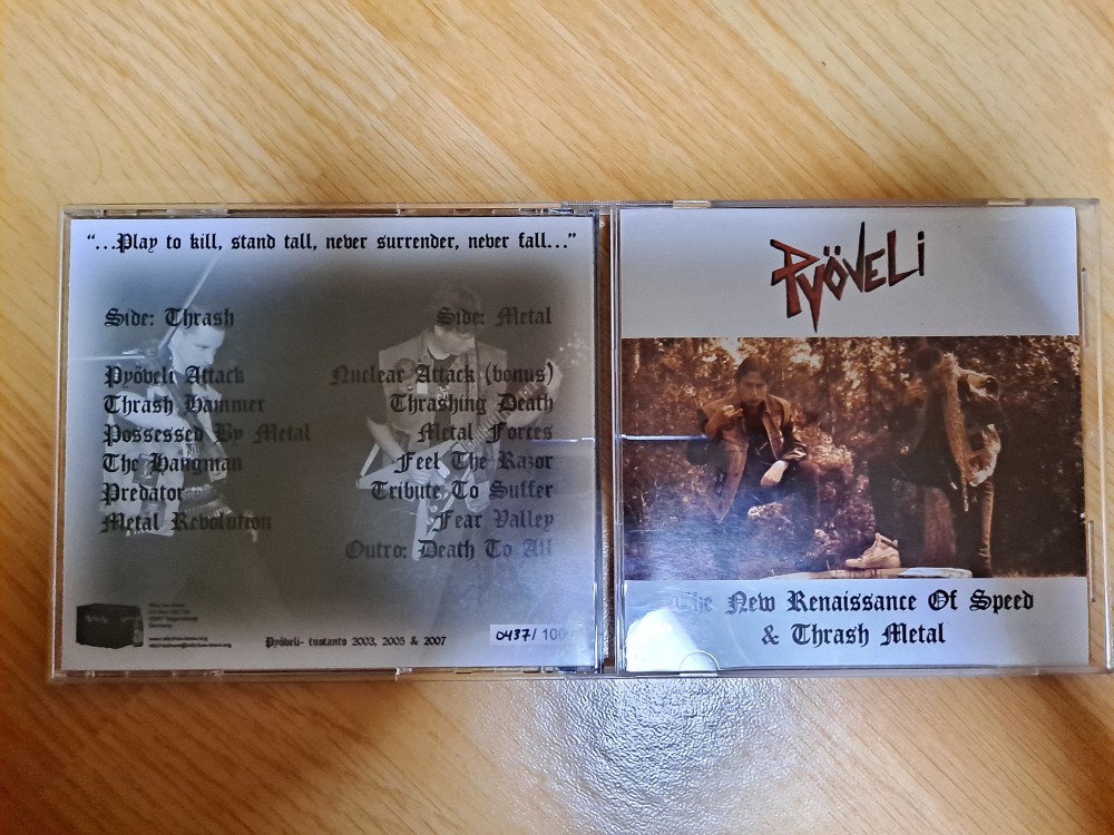 Pyöveli - The New Renaissance of Speed & Thrash Metal CD Photo