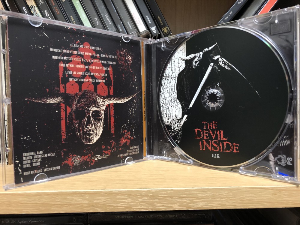 Embrional - The Devil Inside CD Photo