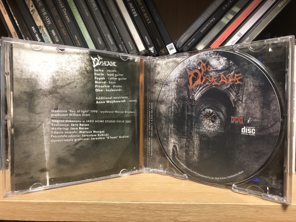 Thy Disease - Devilish Act of Creation CD Photo
