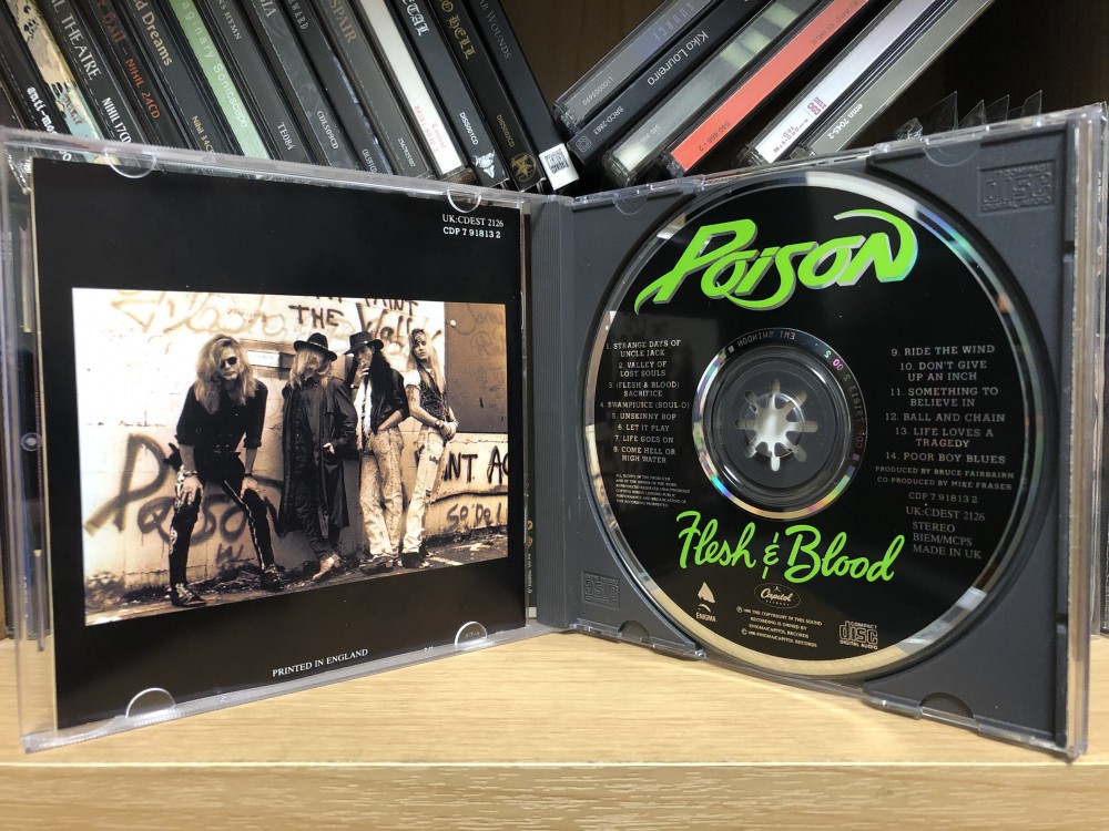 Poison Flesh And Blood Cd Photo Metal Kingdom