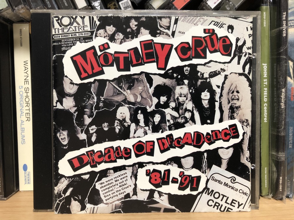 Mötley Crüe - Decade of Decadence '81-'91 CD Photo | Metal Kingdom