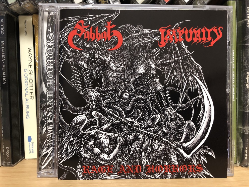 Impurity / Sabbat - Rage and Horrors CD Photo | Metal Kingdom