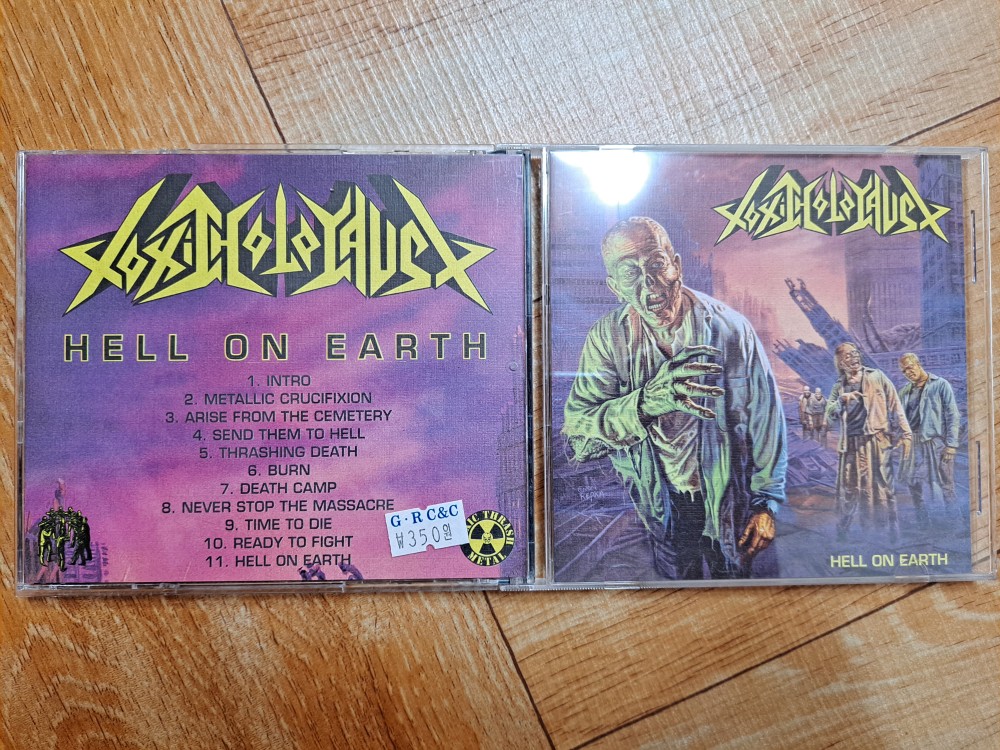 Toxic Holocaust - Hell on Earth CD Photo