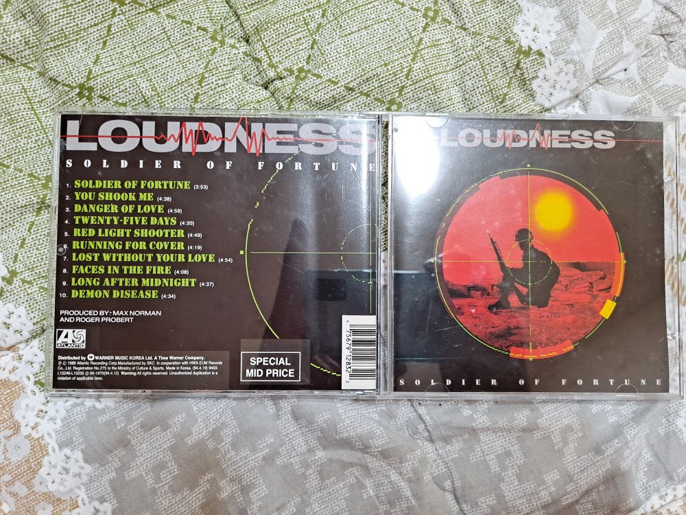 Loudness - Soldier of Fortune CD Photo | Metal Kingdom