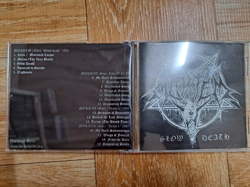Mortem - Slow Death CD Photo