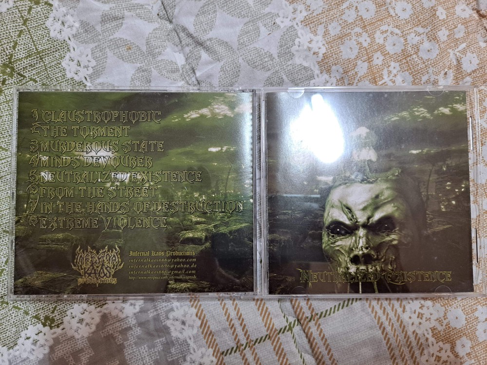 Land of Hate - Neutralized Existence CD Photo