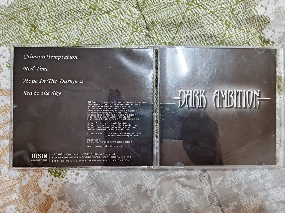 Dark Ambition - Crimson Temptation CD Photo
