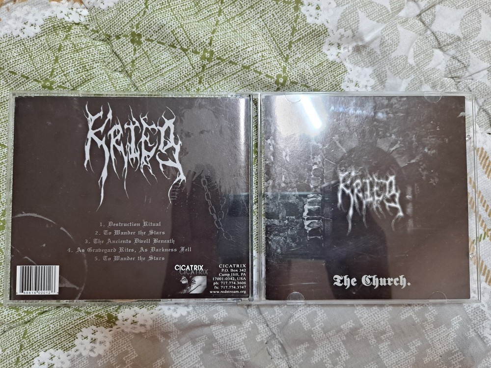 Krieg - The Church CD Photo