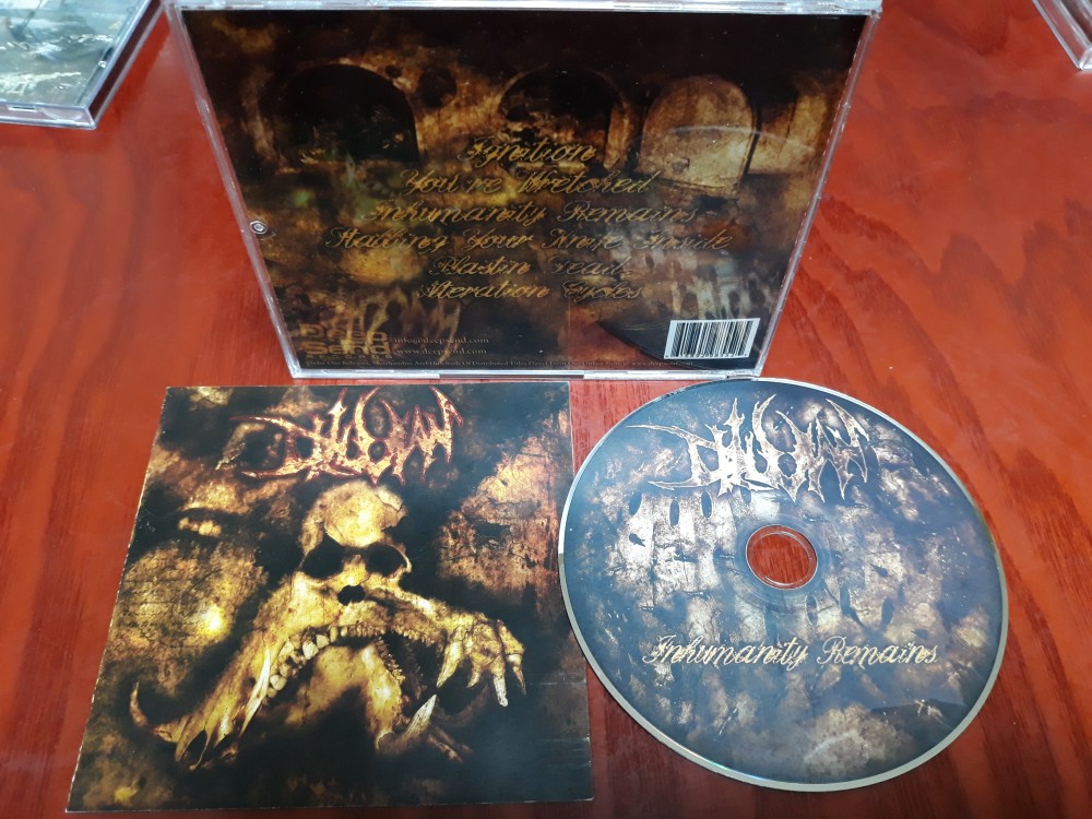 Diluvian - Inhumanity Remains CD Photo