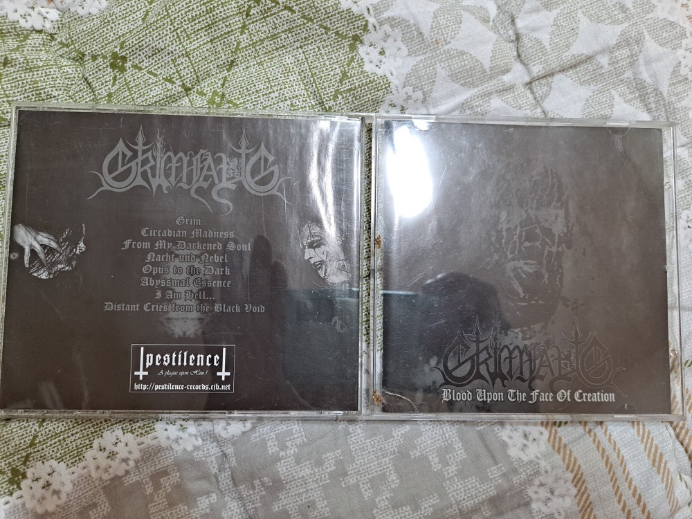 Grimfaug - Blood Upon the Face of Creation CD Photo