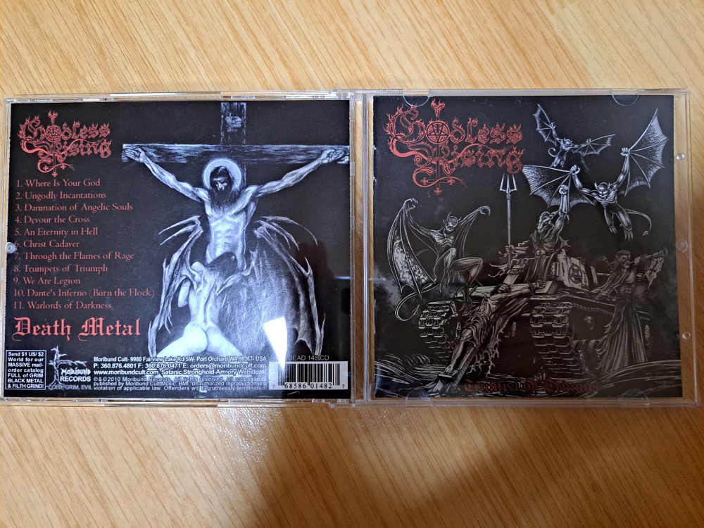Godless Rising - Trumpet of Triumph CD Photo | Metal Kingdom