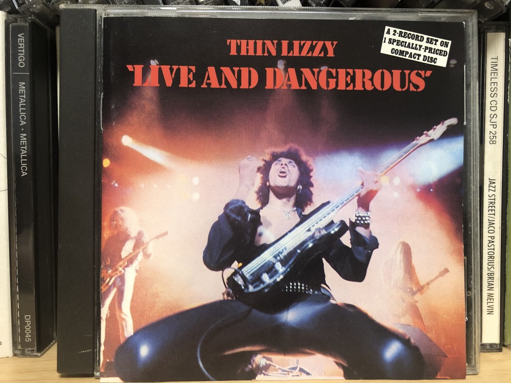 Thin Lizzy - Live and Dangerous CD Photo | Metal Kingdom
