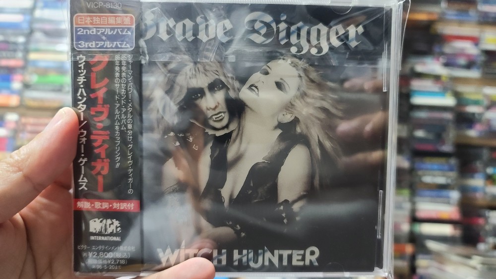 Grave Digger - Witch Hunter CD Photo