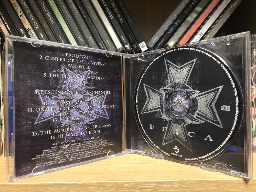 Kamelot - Epica CD Photo