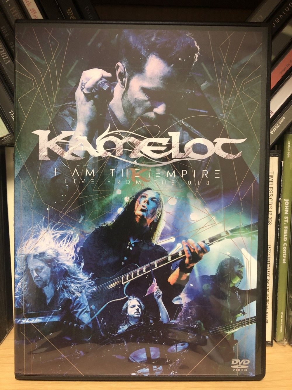 Kamelot - I Am the Empire: Live from the 013 CD, DVD Photo