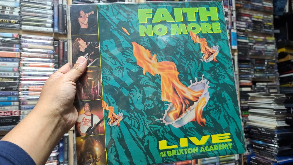 Faith No More - Live Brixton Academy Vinyl Photo Metal Kingdom