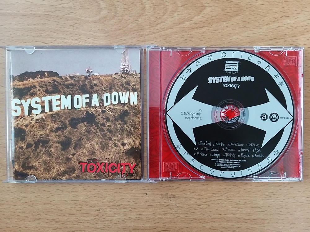 System Of A Down - Toxicity CD Unboxing 