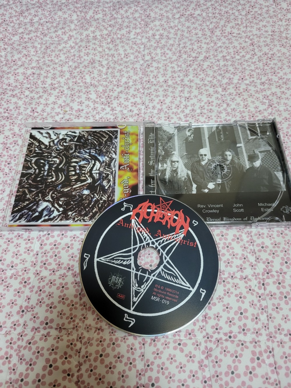 Acheron - Anti-God, Anti-Christ CD Photo