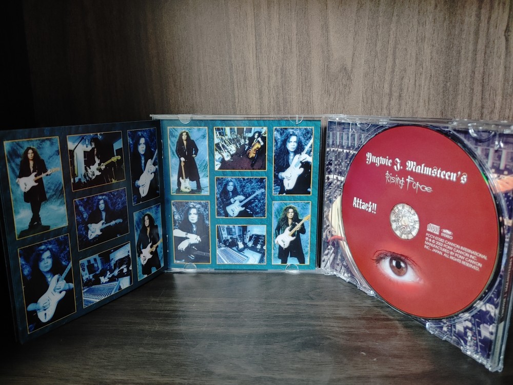 Yngwie J. Malmsteen's Rising Force - Attack!! CD Photo | Metal Kingdom