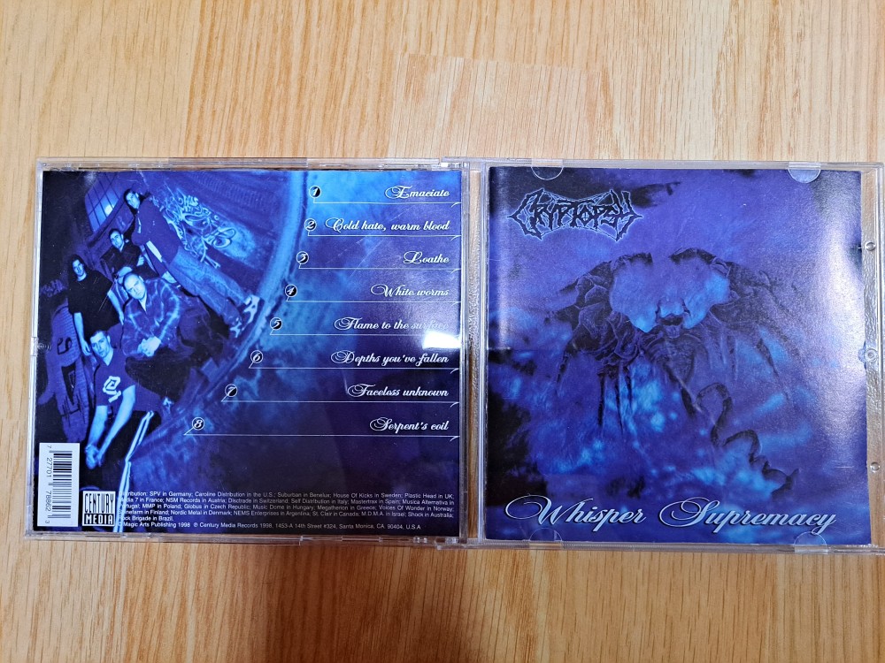 Cryptopsy - Whisper Supremacy CD Photo