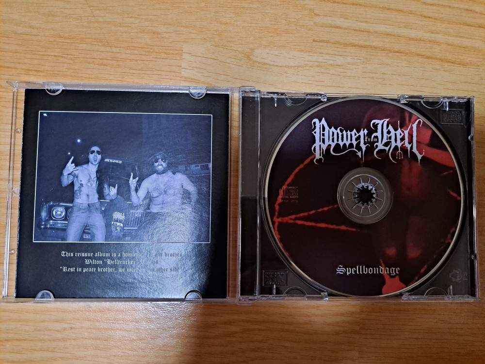 Power From Hell - Spellbondage CD Photo