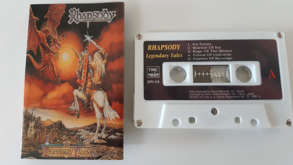 Rhapsody - Legendary Tales Cassette Photo