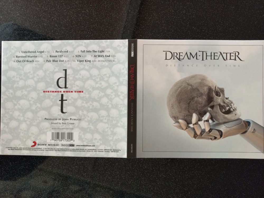 Dream - Distance Over Time CD | Metal Kingdom