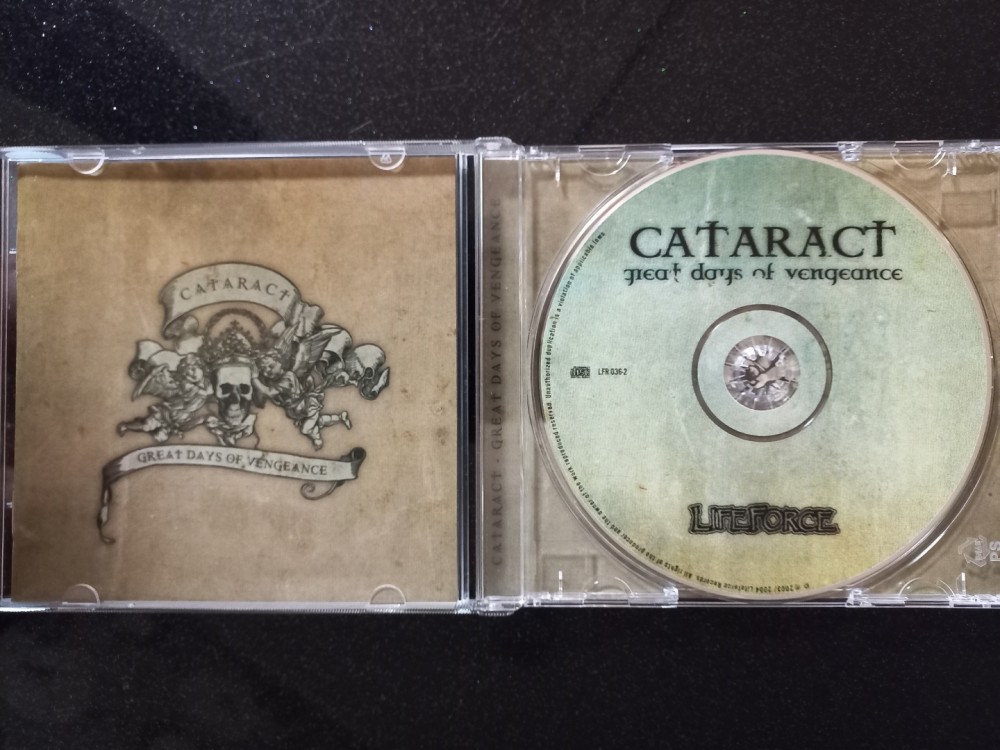 Cataract - Great Days of Vengeance CD Photo