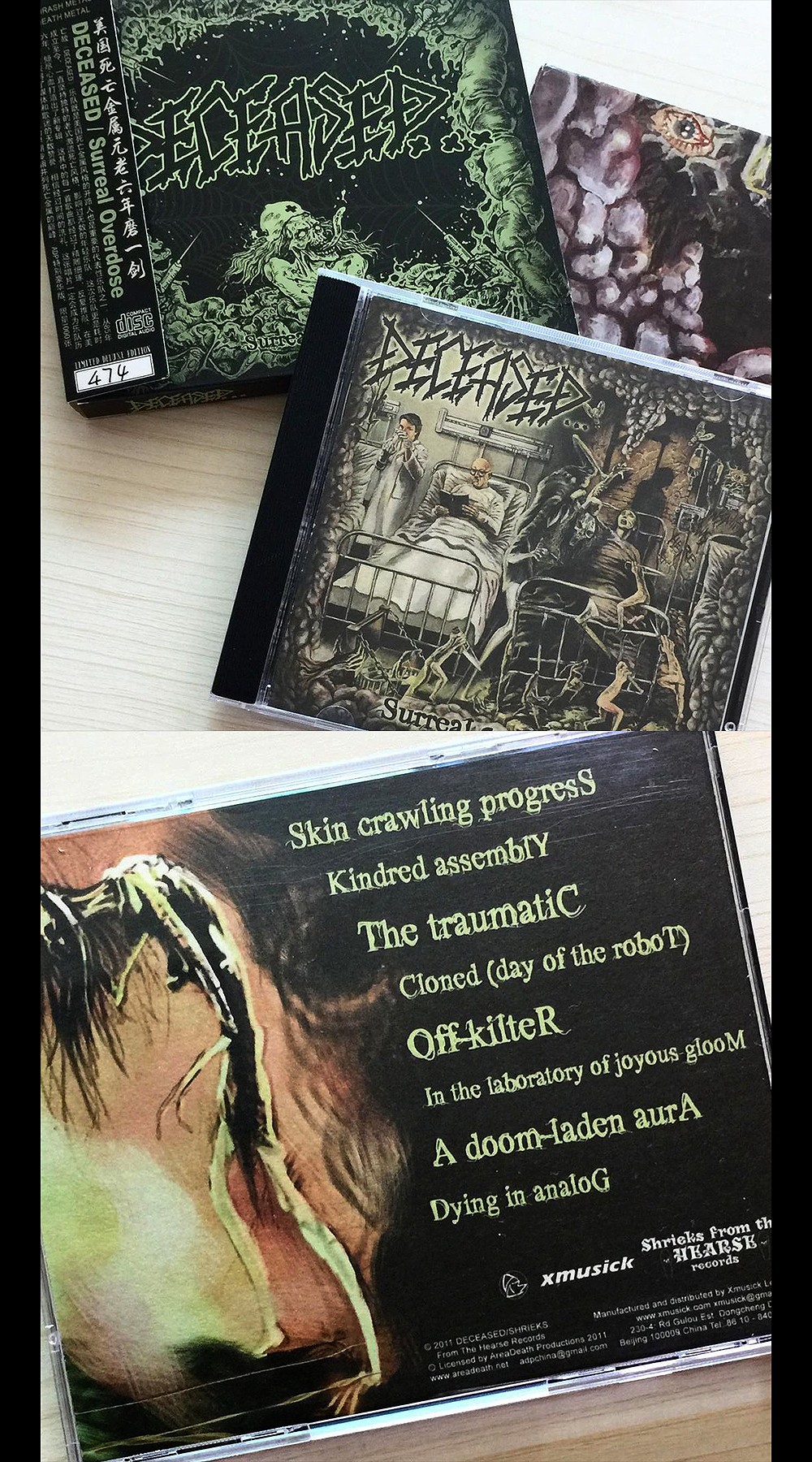Deceased - Surreal Overdose CD Photo