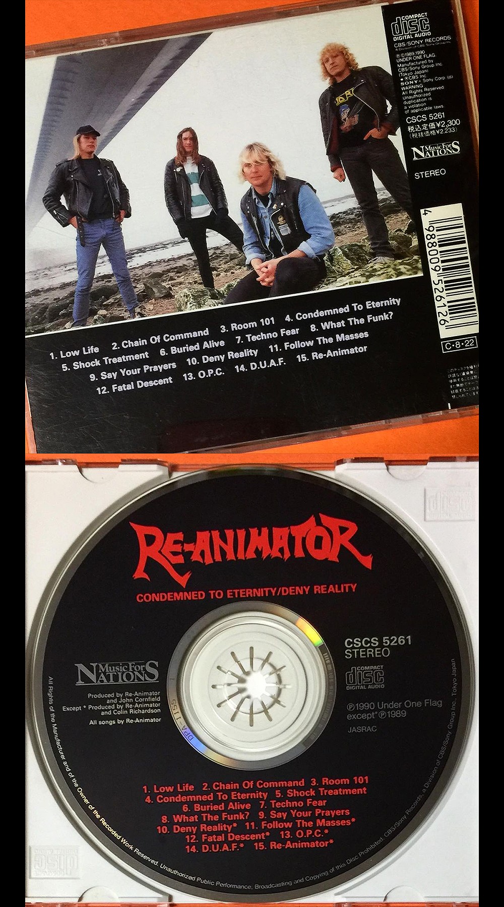 Re-Animator - Condemned to Eternity CD Photo | Metal Kingdom