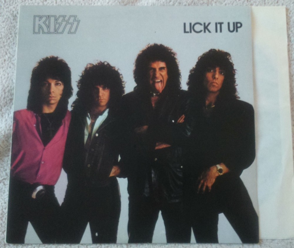 Kiss - Lick It Up Vinyl Photo