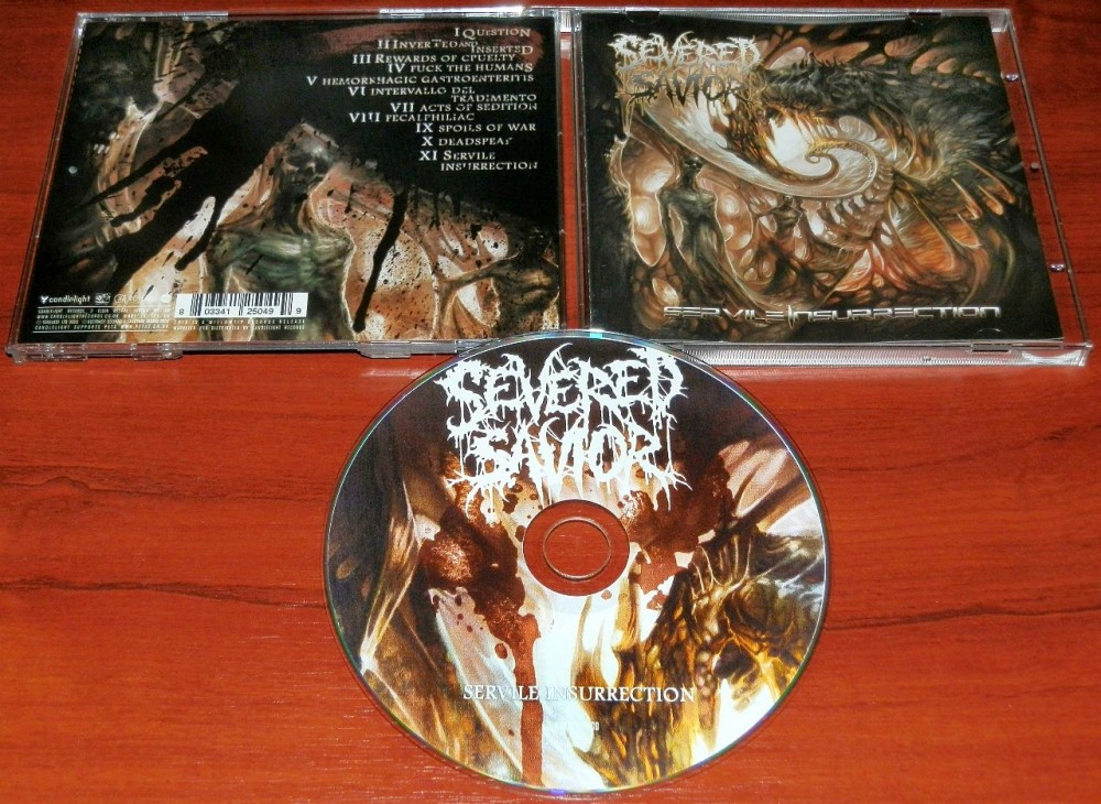Severed Savior - Servile Insurrection CD Photo
