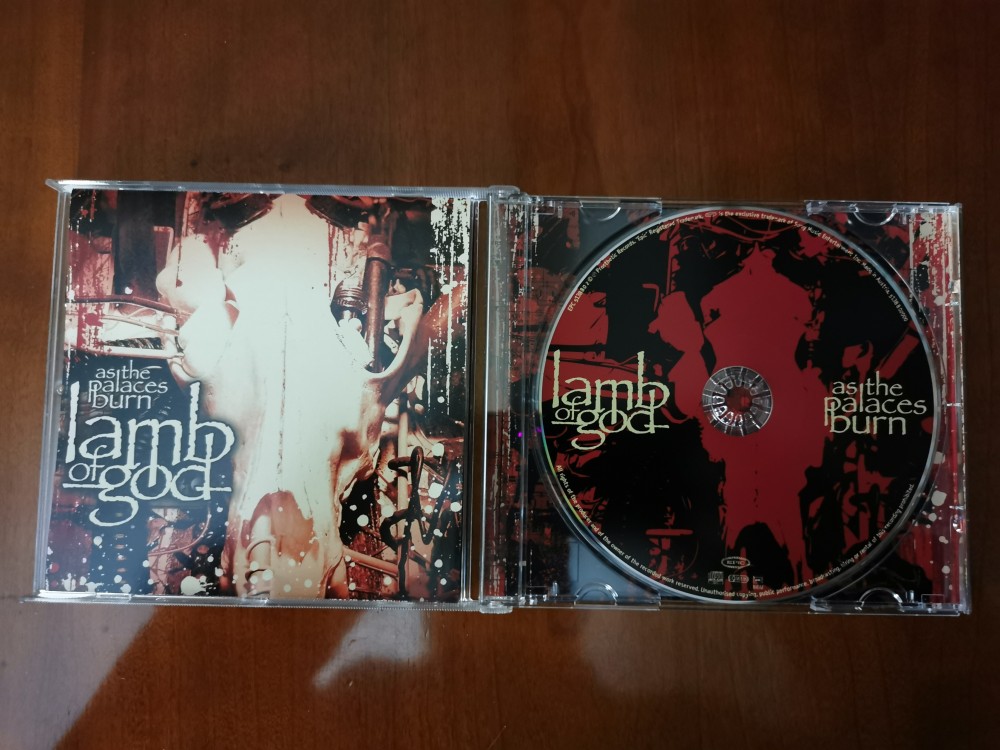 Lamb of God - As the Palaces Burn CD Photo