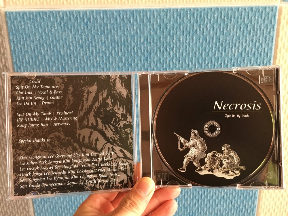 Spit on My Tomb - Necrosis CD Photo