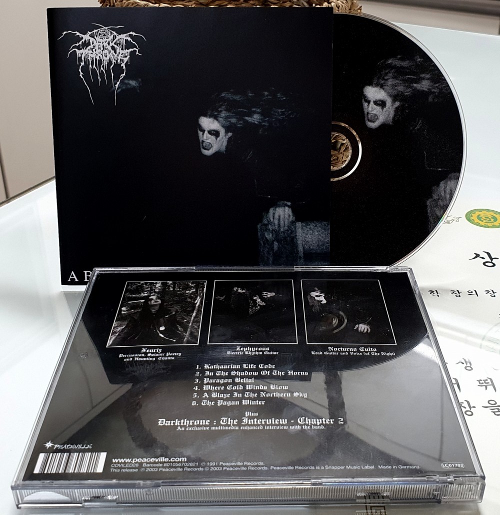 Darkthrone - A Blaze in the Northern Sky CD Photo