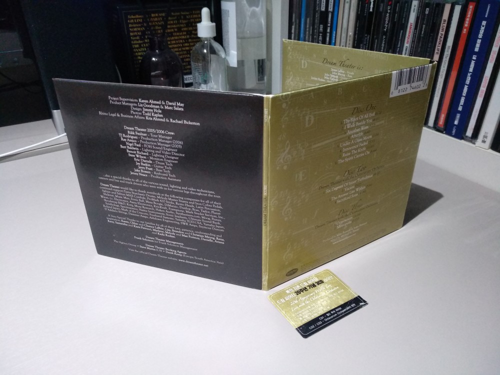 Dream Theater - Score: 20th Anniversary World Tour CD Photo
