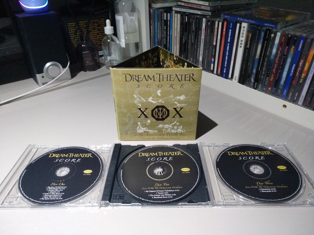Dream Theater - Score: 20th Anniversary World Tour CD Photo