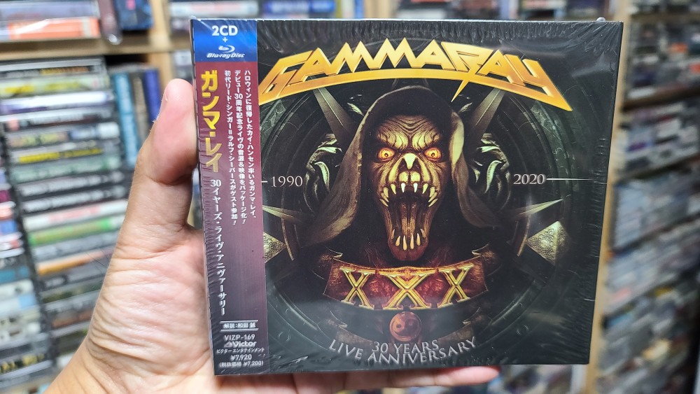 Gamma Ray - 30 Years Live Anniversary CD, Blu-ray Photo