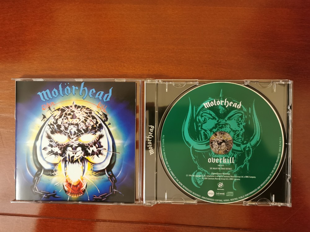 Motörhead - Overkill CD Photo