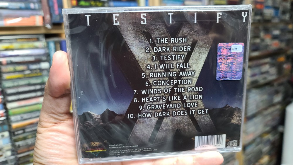 Big City - Testify X CD Photo