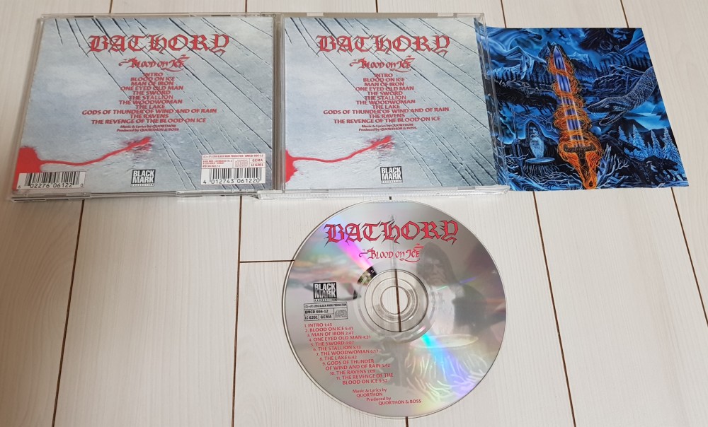 Bathory - Blood on Ice CD Photo